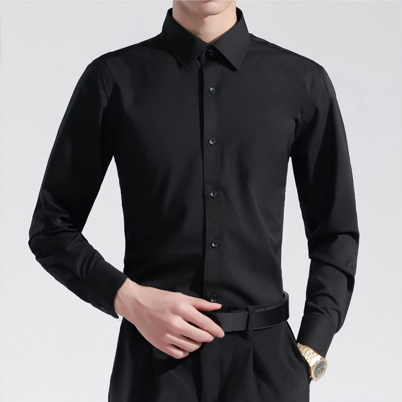 Black Formal Shirt (Unisex) - Image 2