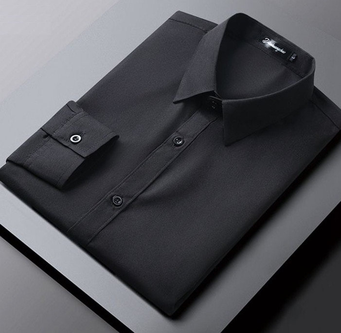 Black Formal Shirt (Unisex) - Image 3
