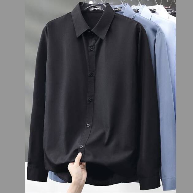 Black Formal Shirt (Unisex)